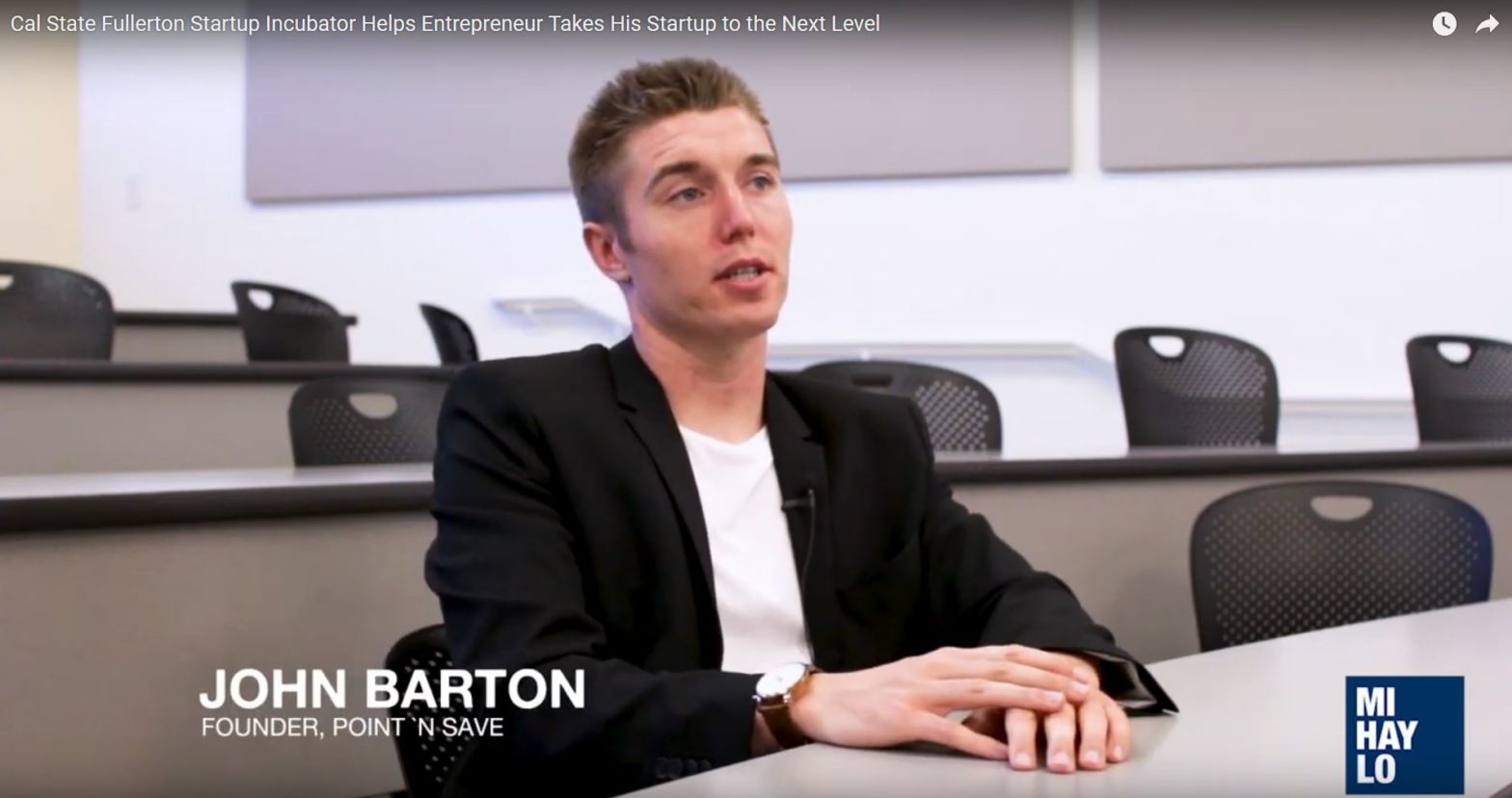 John Barton - CSUF Startup Incubator