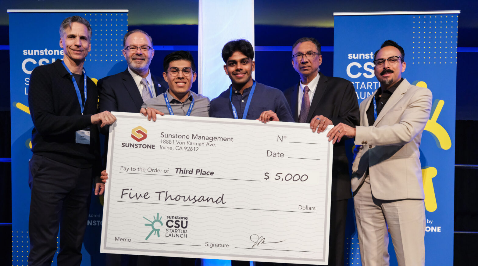 Social Impact Success Story: CSUF Students on Winning Third Place at Sunstone CSU Startup Launch Competition