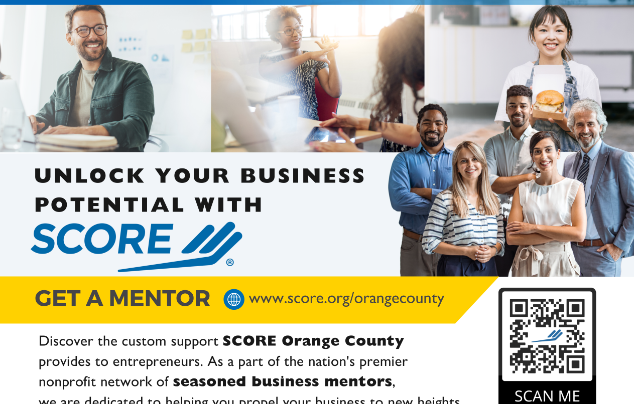 Unlock Your Business Potential with SCORE Orange County!